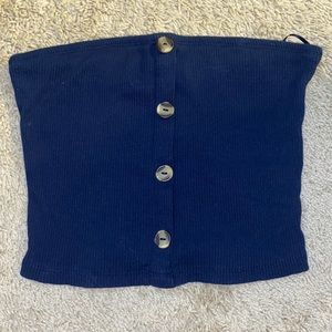 Rue 21 Button Down Tube Top